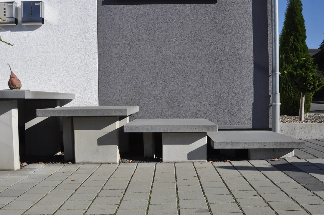 Gepflegte Grünanlage
